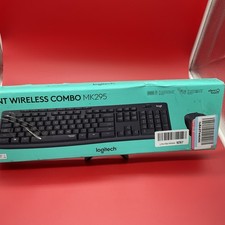 Logitech MK295 Silent Wireless Keyboard & Mouse Combo Black (No USB Dongle) picture