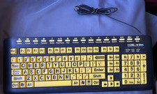 AbleNet Keys-U-See Large Print Multimedia USB Keyboard Wired QWERTY YKB-LP-YUSB picture