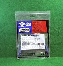 Tripp Lite N201-001-BL Cat6 RJ-45 Ethernet Snagless Patch Cable 1ft Blue (4) picture