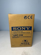 Sony UPC-510 Color Printing Pack 100 Sheets + Full Ribbon (Half Pack) Open Box picture
