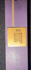 MOSTEK MK3880P Dallas Z80 CPU Microprocessor Purple Ceramic Gold DIP-40 Vintage  picture