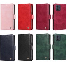 Luxury PU Leather Wallet Cover Case For Motorola G84 G53 G85 G34 G32 E14 Edge 40 picture