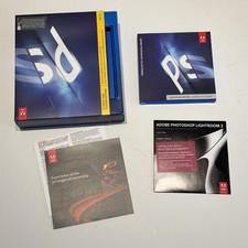 Adobe Photoshop CS5 Extended Lightroom 3 Mac DVD CIB Serial Education Edition picture