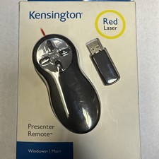Brand New In Box Kensington Wireless Presenter w/Red Laser (K33374USB) picture