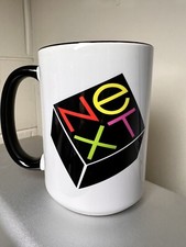 Next Computer Logo 15 oz Coffee Mug Steve Jobs picture