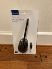 Insignia Desktop Microphone 6.5’ W/ USB Connection Brand New/Sealed picture