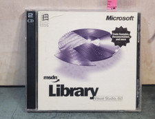 Vintage Microsoft MSDN Library Visual Studio 6.0 Code CD ROm Sold as Novelty picture