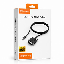 USB C to DVI Adapter 1080P 60Hz - Data Transfer Wide Compatible picture