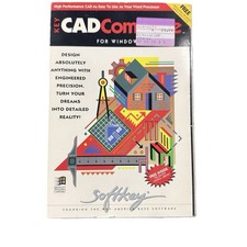 Key CAD Complete For Windows Version 1.0 (SoftKey) 3.5 Disk Software. New Sealed picture