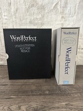 WordPerfect For Apple IIe IIc 1988 DEMO & 1989 5.1 Version Software Manual Lot 2 picture
