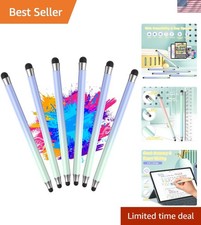 Versatile 2-in-1 Stylus Pens for Tablets & Smartphones – 3 Pack in Gradient Blue picture