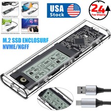 M.2 NVMe SSD to USB 3.2 External SSD Reader Converter Adapter Enclosure picture