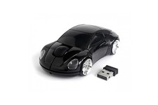 MOJO Porsche Car Optical Wireless Silent Mouse Black Laptop Accessory Tool picture