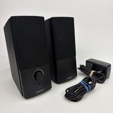 Bose Companion 2 Series III Multimedia Speaker System Aux With AC Adapter Tested picture