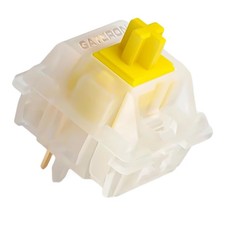 Gateron Milky Yellow Pro V2 Linear Switches,72PCS picture