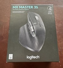 Authentic Logitech MX Master 3S Wireless Mouse Chrome -Graphite (910-006565) picture