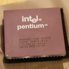Intel Pentium 100MHz A80502100 SX970 CPU Processor Tested & Working 02 picture
