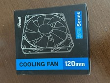 New Rosewill SFS ROCF-13002 120mm Case Fan Blue LED 38.2 CFM 1200 RPM picture