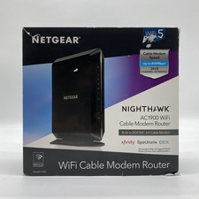 NETGEAR Nighthawk AC1900 4 Wireless-Wi-Fi 802.11ac Router - C7000V2 Open Box picture