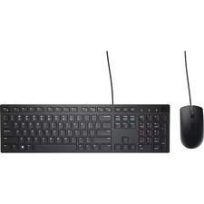 NEW Genuine Dell Keyboard and Mouse Combo - KB216T Multimedia  - Black picture