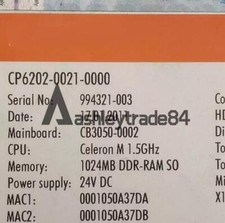 1PCS USED Beckhoff CP6202-0021-0000 industrial control screen picture