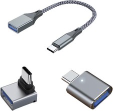 3Pcs Upgraded USB C to USB Adapter, High-Speed Data Transfer, USB Converter,USB picture