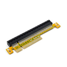 Cablecc PCI-E Express 8X to 16X Extender Converter Riser Card Adapter Male picture