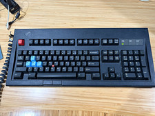 IBM M13 Mechanical Keyboard w/ Built-In Trackpoint PS/2 QWERTY Black 13H6705 picture