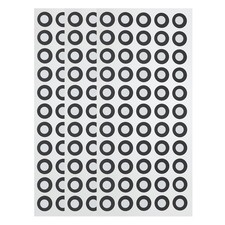 200Pcs Inner 5mm Outer 9mm Round High Reflective 3D Scanning Marker picture