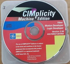 GE Fanuc Automation CIMplicity Machine Edition Version 2.5 w/ License picture