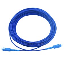 5pcs 5M SC Fiber Optic Patch Cord Anti rat Armored SM Single 9/125 Fiber Cable picture