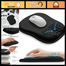 Ergonomic Memory Foam Wrist Support Mouse Pad for Carpal Tunnel Relief, U-Shaped picture