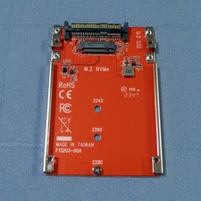 StarTech M.2 to U.3 Adapter For M.2 NVMe SSDs PCIe Drive 1M25-U3-M2-ADAPTER picture