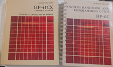 HP-41C And HP-41CX Handbook And Programming Guides (2 volumes) picture