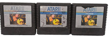 3 LOT Pac-Man - Atari 5200 - Untested Cartridge Only 1982 5208 Parts or Repair picture