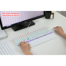 Snow Spider Left Handed Mechanical Keyboard Wired SN-2310 W/Color Switches picture