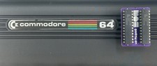 Commodore 64 C64 PLA Replacement MOS 906114-01 GAL20V8B Gold Pins Veteran Made picture