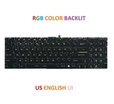 New MSI GT72VR 7RE Dominator Pro Keyboard English US UI  Backlit Crystal Key picture