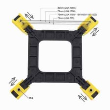 Backplate Bracket Holder for PC CPU Cooling Fan Intel LGA 775 1150 1155 1700 picture