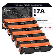 High Yield 17A Toner Cartridges for HP CF217A LaserJet Pro M130a 102w 102a LOT picture