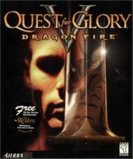 Quest for Glory V 5 Dragon Fire PC MAC CD horrible monsters role-playing game picture