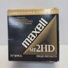 7 Maxell MF2HD 3.5