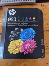 HP 923 Black Cyan Magenta Yellow Ink Set 6C3Y8BN Exp 2028 Sealed Retail Box picture