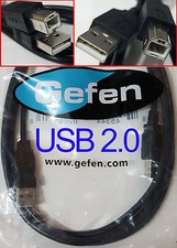 NEW GEFEN 6' Ft USB Type A 6 to B 4 Pin Data Serial Cable Scanner Printer Cord picture
