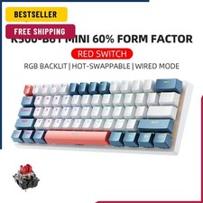 K500-B61 Machenike Mini Mechanical Keybaord 60% Form Factor 61Keys Gaming picture