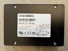 Samsung PM1725b 1.6TB U.2 NVMe PCIe SSD MZWLL3T2HAJQ Low Hrs 0% Wear 100% Health picture