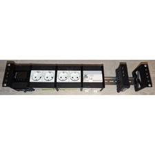 DIN Rail adapter for 19 Rack mount 3d Printed picture