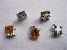 24 Pcs Mini USB 10 Pin Female Jack Socket Connector for Philips Products picture