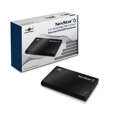 NexStar 6G 2.5 Inch SATA III To USB 3.2 Gen1 External SSD HDD Enclosure Black picture