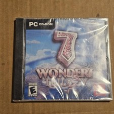 Atari PC CD-ROM 7 Wonders Trilogy Puzzle Game Sealed picture